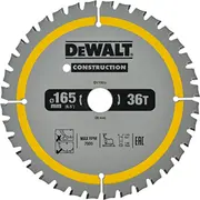 Dewalt Dt1950-Qz Zāģripa 165X20Mm 36T