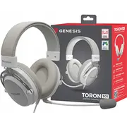 Genesis Gaming Headset Toron 301, White Nsg-2161
