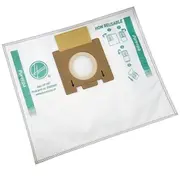 Hoover Pure Epa microfiber Vacuum cleaner bags H81, White H81