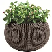 Keter Puķu pods karināms Cozy M With Hanging Set brūns 29202379507