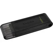 Kingston Datatraveler 70 256Gb, Usb 3.2 Gen 1 Type-C, Black Dt70/256Gb