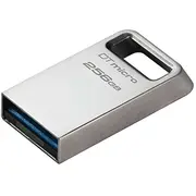 Kingston Usb 3.2 Datatraveler micro 256 Gb, 3.2, Silver Dtmc3G2/256Gb
