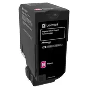Lexmark Laser Toner Cartridge Magenta 74C2Sme 