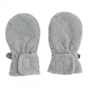 Lodger Mittens Folklore Fleece bērnu cimdiņi, Drizzle, 0-12M - Mtf 6290-12