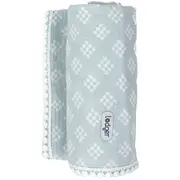 Lodger Swaddle Tribe Muslin kokvilnas autiņš, 120X120 cm, Ice Flow - Swt 105