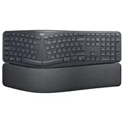Logitech Ergo K860 for Business Wireless Ergonomic Keyboard Graphite Us International 920-010352