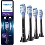 Philips Hx9054/88 Sonicare G3 Premium Gum Care zobu birstes uzgaļi, 4Gab, melns