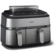 Philips Na555/00 Dual Basket Airfryer with Steam 5000 Series