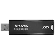 A-Data External Ssd Adata Sc610 2Tb Usb 3.2 Write speed 500 Mbytes/Sec Read 550 Sc6 Sc610-2000G-Cbk/Rd