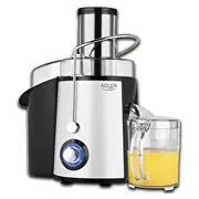 Adler Juicer Ad 4128 Matt Black/White, 1000 W, Number of speeds 2