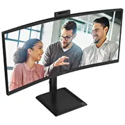 Aoc Cu34E4Cw Curved Led 34 3440X1440Pix