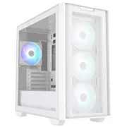 Asus A21 Plus Miditower Case, White A21Plustgargbwhite Tg Argb
