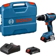 Bosch Gsb 18V-65  2 x 2.0Ah Case 06019N3100