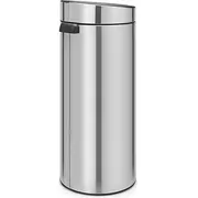 Brabantia aktritumu tvertne Touch Bin 30L, Matt steel - 115349