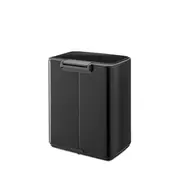 Brabantia atkritumu tvertne ar pedāli, 12L, Matt Black 238000