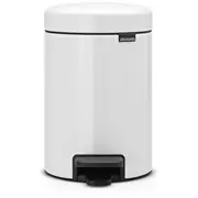 Brabantia atkritumu tvertne ar pedāli Newicon 3L White 112126