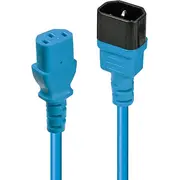 Cable Power Iec Extension 1M/Blue 30471 Lindy