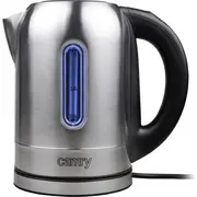 Camry Kettle Cr 1253 With electronic control, 2200 W, 1.7 L, Stainless steel, 360