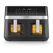 Caso Air Fryer Duochef, 2200W, Black 03186