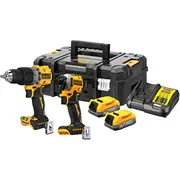 Dewalt Dck2050H2T-Qw Instrumentu komplekts Dcd805  Dcf850 18V Ps 2X5Ah Tstak