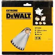Dewalt Dt1090-Qz Zāģripa 165Mm x 20Mm 48T