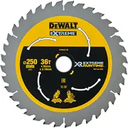 Dewalt Dt99572-Qz Zāģripa 250 x 30Mm 36T Xr Extreme