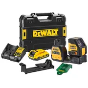 Dewalt Krustlīniju lāzera līmeņrādis zaļš 12/18V 1X2Ah Dce088D1G18-Qw