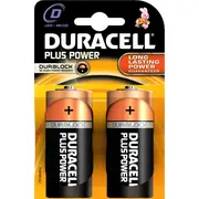 Duracell D/Lr20, Alkaline Plus Power Mn1300, 2 gb. 819