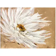 Eļļas glezna, 90X120 cm, Baltie ziedi 4741243870383