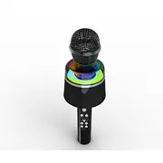 Gembird Micbt-01-Bk Wireless Karaoke Microphone, Black