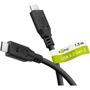 Goobay Usb-C Cable, 100W, 1.5M, Black 74192