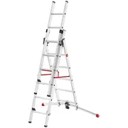 Kāpnes kombinējamās S100 Hailo Profilot / alumīnija 2X91X8 pakāpieni 039309507