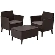 Keter Dārza mēbeļu komplekts Salemo Balcony Set brūns 29205935599