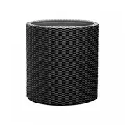 Keter Puķu pods Small Cylinder Planter pelēks 29197833939