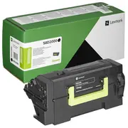 Lexmark 58D2000 Black Return Program Toner Cartridge