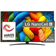 Lg 50Nano81A3A 50 Ultrahd 4K Smart Led Tv 2025
