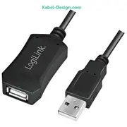 Logilink Usb 2.0 repeater 5M A female, Ua0001A