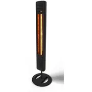 Mill Outdoor Heater Oh2000Ulgpfloor 2000 W, Black, Ip65