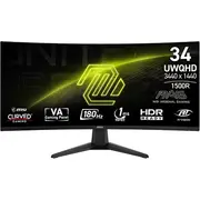 Msi Mag 346Cq 34 Curved Gaming Va Led