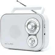 Muse Portable Radio White M-051Rw