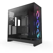 Nzxt H9 Flow Rgb Dual-Chamber Mid-Tower Atx Case Cm-H92Fb-R1