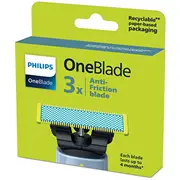 Philips Qp235/50 Oneblade skuvekļa nomaināms asmens, 3Gab.