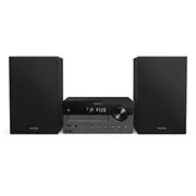 Philips Tam4505M2/12 Mikro mūzikas sistēma ar Bluetooth, Dab, melna