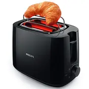 Philips Tosteris, 550-650 W, melns - Hd2583/90