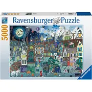 Ravensburger 5000 gabaliņu puzzle the fantastic street 17399 4005556173990