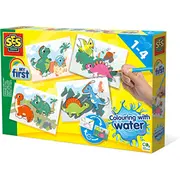 Ses 14465 Mans pirmais komplekts krāsošanai ar ūdeni - Dinozauri 14465S