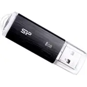 Silicon Power Ultima U02 8 Gb, Usb 2.0, Black Sp008Gbuf2U02V1K