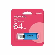 A-Data C906 64Gb Usb Flash Drive, 2.0 Blue Ac906-64G-Rwb