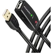 Axagon Adr-215 Active extension Usb 2.0 A-M  A-F cable, 15M long.