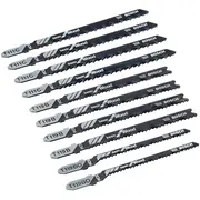 Bosch 10 figūrzāģa asmeņu komplekts Basic for Wood 2607010629